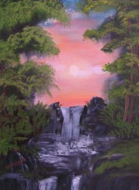 Wasserfall in Rott&ouml;nen