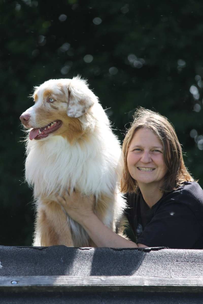 Jako auf der Schr&auml;gwand